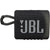 JBL Go 3 Portable Bluetooth Speaker Black with JBL T110 in Ear Headphones