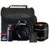 Nikon D610 DSLR Camera + Nikon 18-55mm AF-P Lens and Extra Battery Accessory Kit