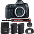 Canon EOS 5D Mark IV Full Frame DSLR Camera Body with Canon LP-E6NH Lithium-Ion Battery