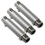 3x Pig Hog Solutions XLR(F) to XLR(F) Balanced Adapter