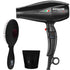 Babyliss Pro Nano Titanium Volare V1 Ferrari Engine Dryer Black with Detangling Brush