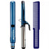 Babyliss Pro Nano Titanium Digital Flat Iron 1" BNT4095TUC with Extended Barrel Curling Iron BNTW125XLUC and Styling Comb