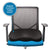 Kensington K55805WW Ergonomic Memory Foam Seat Cushion