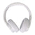 JBL Tune 760NC Noise-Canceling Wireless Over-Ear Headphones (White) with JBL Go 2 Wireless Waterproof Speaker Cyan