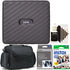 FUJIFILM INSTAX Link Wide Smartphone Printer Mocha Gray + Wide Film Accessory Kit