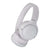 JBL Tune 510BT Wireless On-Ear Headphones White with JBL T110 in Ear Headphones Black