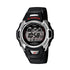 Men's Casio G-Shock Black Silicone Digital 46 mm Watch GWM500A-1A