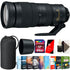 NIKON 20058 AF-S NIKKOR 200-500mm f/5.6E ED VR with Sport Mode Lens with Accessory Bundle