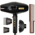 BaBylissPRO BLACKFX High-Performance Turbo Dryer with Large Styling 3191-2501 Styling Comb