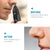 Philips Norelco Bodygroom Series 1100, BG1026/60 with Nose Trimmer 3000 and 12 Pack Colored Styling Combs