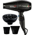 Babyliss Pro Nano Titanium Portofino 6600 Hair Dryer Black with Snap-On Diffuser Italian Series Model #BB-BABDF1