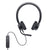 Dell Pro Stereo Headset WH3022, Control Panel Includes Call Control, Boom Mic, Adjustable Headband, Ear Cushions Black