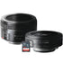 Canon EF-S 24mm f/2.8 STM Lens + Canon EF 50mm f/1.8 STM Lens with 64GB Memory Card