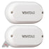 Vivitar WT12 Smart Home WiFi Leak Sensor works with IOS and Android - 2 Units