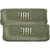 JBL Flip 6 Portable Waterproof Bluetooth Speaker Green - 2 Units