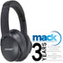 Bose QuietComfort 45 Over-Ear Headphones (Triple Black) + 3yr Mack Worldwide Diamond Warranty for Portable Electronic Devices Under $500