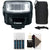 Canon 270EX II Speedlite Flash for Canon SLR Cameras + 4AA Battery Charger & Cleaning Kit