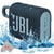 JBL Go 3 Portable Waterproof Wireless IP67 Dustproof Outdoor Bluetooth Speaker (Blue) with Soft Pouch Bag