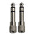 2x Pig Hog Solutions 3.5mm(F) to 1/4