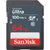 3x SanDisk 64GB Ultra SDXC UHS-I Memory Card + Memory Card Holder