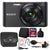 Sony DSC-W830 20.1MP Digital Camera (Black) with Accessory Bundle