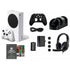 Microsoft Xbox Series S All-Digital 512 GB Console White (Disc-Free Gaming), One Xbox Wireless Controller, 1440p Resolution, Up to 120FPS. Bundle with GameFitz 10 in 1 Accessories Kit,and Game Pass.