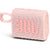 JBL Go 3 Portable Bluetooth Speaker Pink with JBL T110 in Ear Headphones