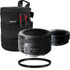 Canon EF 50mm f/1.8 STM Lens with EF-M Adapter for Canon EOS M50 M200 M3 M6