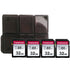 4x Transcend 32GB SDXC/SDHC 300S Memory Card TS32GSDC300S with Memory Card Holder