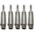 5x Pig Hog Solutions XLR(F) to TRS(M) Adapter