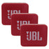 3x JBL GO 2 Wireless Waterproof Speaker Red