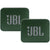 2x JBL GO 2 Portable Wireless Waterproof Speaker (Moss Green)