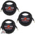 Pig Hog Black Woven Tour Grade Instrument Cable 1/4