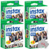 FUJIFILM INSTAX Wide Instant Film (20 Exposures) 4 Pack