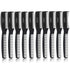 10x Conair Pro Jilbere De Paris Precision Cut JB400 Comb Featuring Precision Razors