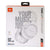 JBL Tune 760NC Noise-Canceling Wireless Over-Ear Headphones (White) with JBL Go 2 Wireless Waterproof Speaker Cyan