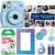 FUJIFILM INSTAX Mini 11 Instant Film Camera Bundle (Sky Blue)